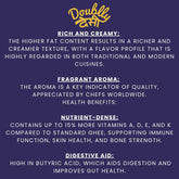 100% Pure Buffalo Desi Ghee By Doubllydesi | Natural & Healthy Homemade Fresh Ghee Prepared Using Traditional Method Good For Heart Health | (1 Litre) 33.8 Ounce | Jar Pack